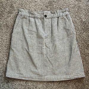 J Crew Seersucker Skirt 4